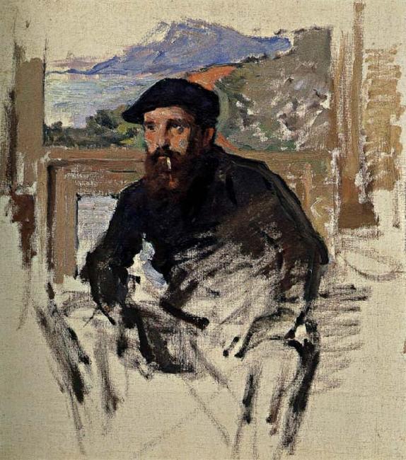 Claude Monet Self-Portrait oil painting picture
